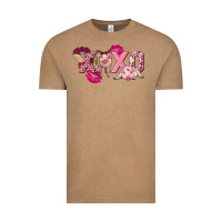 Vintage Coffee Valentine's Day pig xoxo Vintage Tee - FaDigitalArtStudio