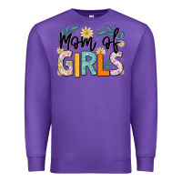 Purple mom of girls Premium Sweatshirt - JahusDesignShop