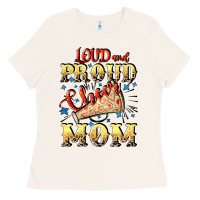 Loud And Proud Cheer Mom Mother's Day Ladies Tee | Teevron