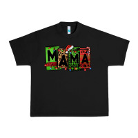 Black Christmas mama Urban Heavy Tee - Jasminsmagicworld