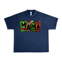 Navy Christmas mama Urban Heavy Tee - Jasminsmagicworld