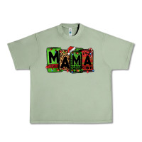 Oil Green Christmas mama Urban Heavy Tee - Jasminsmagicworld
