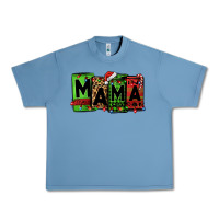 Pebble Blue Christmas mama Urban Heavy Tee - Jasminsmagicworld