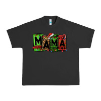 Pigment Black Christmas mama Urban Heavy Tee - Jasminsmagicworld