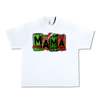 White Christmas mama Urban Heavy Tee - Jasminsmagicworld