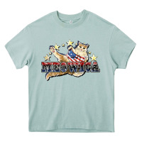 Arona Meowica cat 4th of july Heavy Core Tee - HowdyJamesFarm