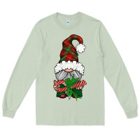 Matcha Christmas Gnome With Candy Long Sleeve Tee - BundleAndBundleShop