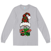 Moon Dust Christmas Gnome With Candy Long Sleeve Tee - BundleAndBundleShop