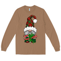 Toasted Coconut Christmas Gnome With Candy Long Sleeve Tee - BundleAndBundleShop
