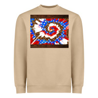 Mushroom usa tie dye Heavyweight Sweatshirt - AdoDesignShop