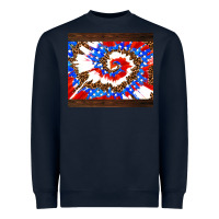 Navy usa tie dye Heavyweight Sweatshirt - AdoDesignShop