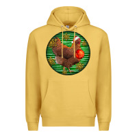 Antique Gold new hampshire red chicken christmas Premium Hoodie - LillyAllenDesigns