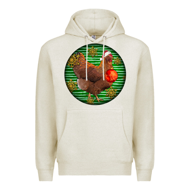New Hampshire Red Chicken Christmas Premium Hoodie by LillyAllenDesigns | Teevron