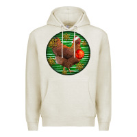 Oatmeal Heather new hampshire red chicken christmas Premium Hoodie - LillyAllenDesigns