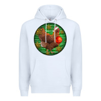 White new hampshire red chicken christmas Premium Hoodie - LillyAllenDesigns