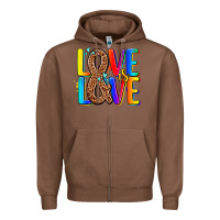 Chestnut pride lgbtqi love is love Zipper Hoodie - AdoDesignShop