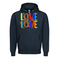 Navy pride lgbtqi love is love Zipper Hoodie - AdoDesignShop