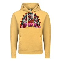 Skull Xoxo Rainbow Valentine's Day Vintage Hoodie | Teevron