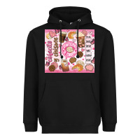 Black cafecito y chisme Heavyweight Hoodie - JahusDesignShop