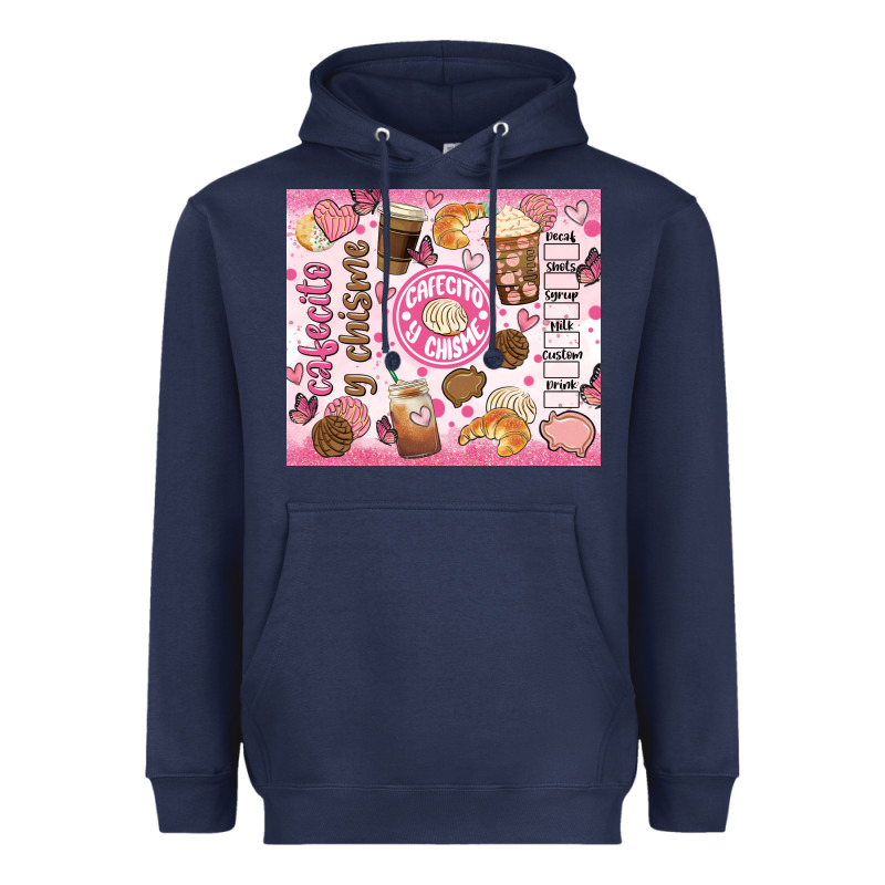 Cafecito Y Chisme Heavyweight Hoodie by JahusDesignShop | Teevron