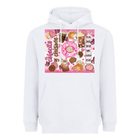 White cafecito y chisme Heavyweight Hoodie - JahusDesignShop