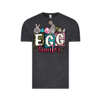 Vintage Black Easter egg hunter Vintage Tee - OliviaCreatesArt