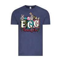 Vintage Denim Easter egg hunter Vintage Tee - OliviaCreatesArt