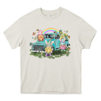 Easter Gnomies With Truck Easter Day Heavy Core Tee | Teevron