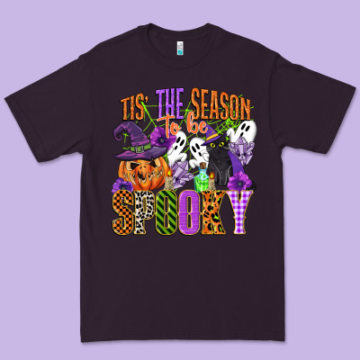 Tis The Season To Be Spooky Premium Tee Designed By Cowgirlartshop