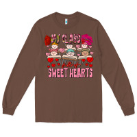Chestnut Valentine's Day My Class Is Full Of Sweet Hearts Long Sleeve Tee - FaDigitalArtStudio