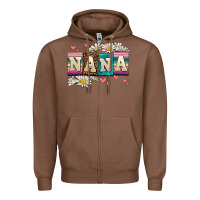 Chestnut daisy nana Zipper Hoodie - AdoDesignShop
