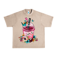 French Oak Mexican Day Of The Dead Skulls Coffee Cup Urban Heavy Tee - FaDigitalArtStudio