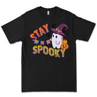Black stay spooky Premium Tee - CowGirlArtShop