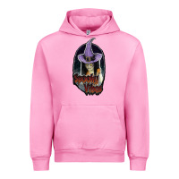 Fuchsia Pink spooky vibes Urban Hoodie - JahusDesignShop
