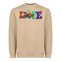 Mushroom pride love butterflies Heavyweight Sweatshirt - AdoDesignShop