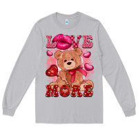 Moon Dust love more with toy bear Long Sleeve Tee - FaDigitalArtStudio