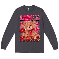 Smoke love more with toy bear Long Sleeve Tee - FaDigitalArtStudio