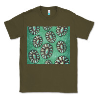 Army Green turquoise gemstone glitter Classic Tee - Jasminsmagicworld