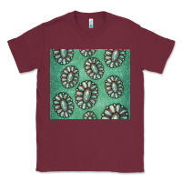 Burgundy turquoise gemstone glitter Classic Tee - Jasminsmagicworld