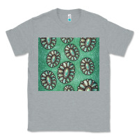 Heather Grey turquoise gemstone glitter Classic Tee - Jasminsmagicworld