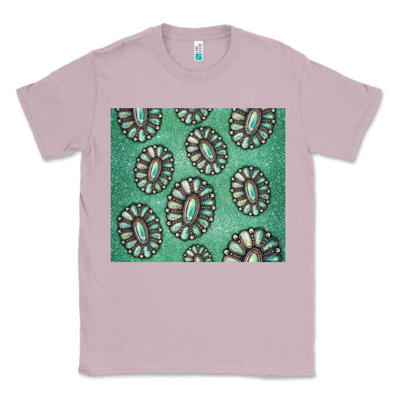 Turquoise Gemstone Glitter Classic Tee by Jasminsmagicworld | Teevron