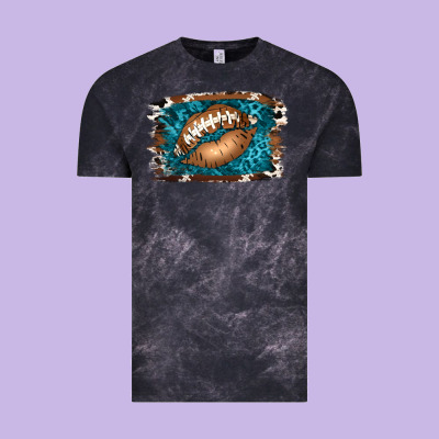 Football Lips Vintage Tee Designed By Jasminsmagicworld