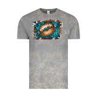 Cloud Rock Football Lips Vintage Tee - Jasminsmagicworld