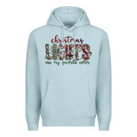 Blue Mist Dreaming Wine Christmas Premium Hoodie - SublimationCraftShop
