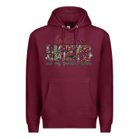 Burgundy Dreaming Wine Christmas Premium Hoodie - SublimationCraftShop
