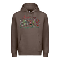 Coffee Dreaming Wine Christmas Premium Hoodie - SublimationCraftShop