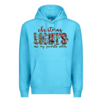 Ocean Blue Dreaming Wine Christmas Premium Hoodie - SublimationCraftShop