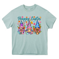 Arona Happy Easter gnomies Easter Day Heavy Core Tee - HowdyJamesFarm