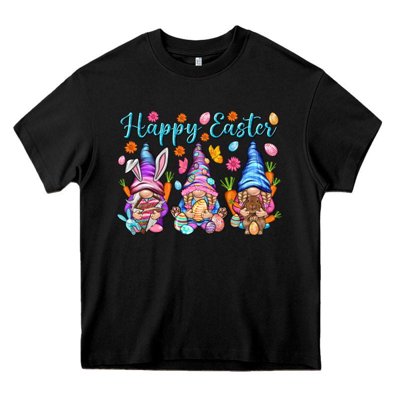 Happy Easter Gnomies Easter Day Heavy Core Tee by HowdyJamesFarm | Teevron