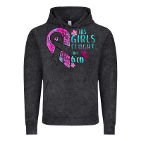 Vintage Black This Girls Fought and Won Cancer Vintage Hoodie - BundleAndBundleShop